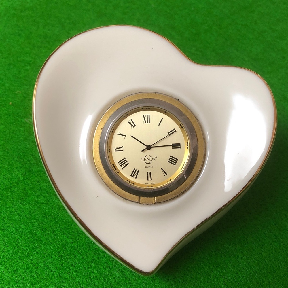 Lenox Heart Shaped Clock, Works